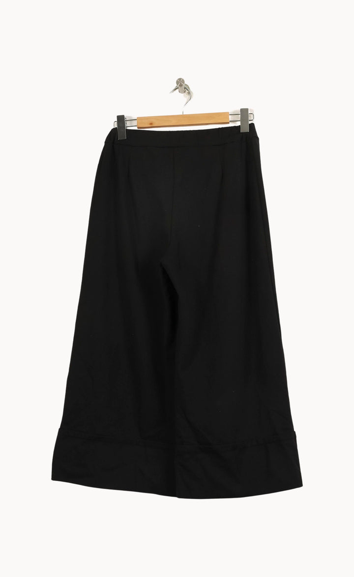 Pantalon Large Noir - Taille L/40 de la marque La Fée Maraboutée | PARAD50790 - Vendu par Paradigme - Image 4