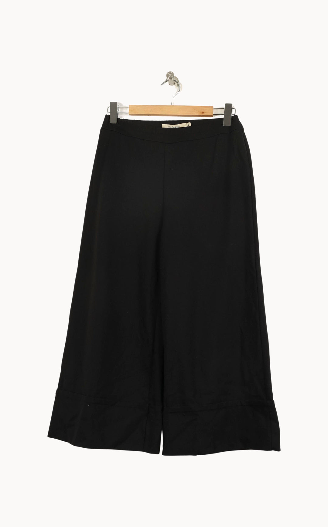 Pantalon Large Noir - Taille L/40 de la marque La Fée Maraboutée | PARAD50790 - Vendu par Paradigme - Image 2