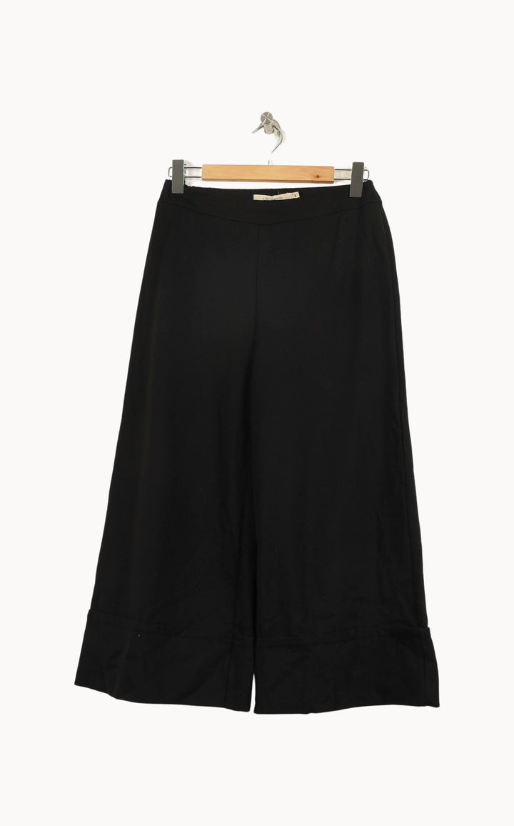 Pantalon Large Noir - Taille L/40 de la marque La Fée Maraboutée | PARAD50790 - Vendu par Paradigme - Image 2