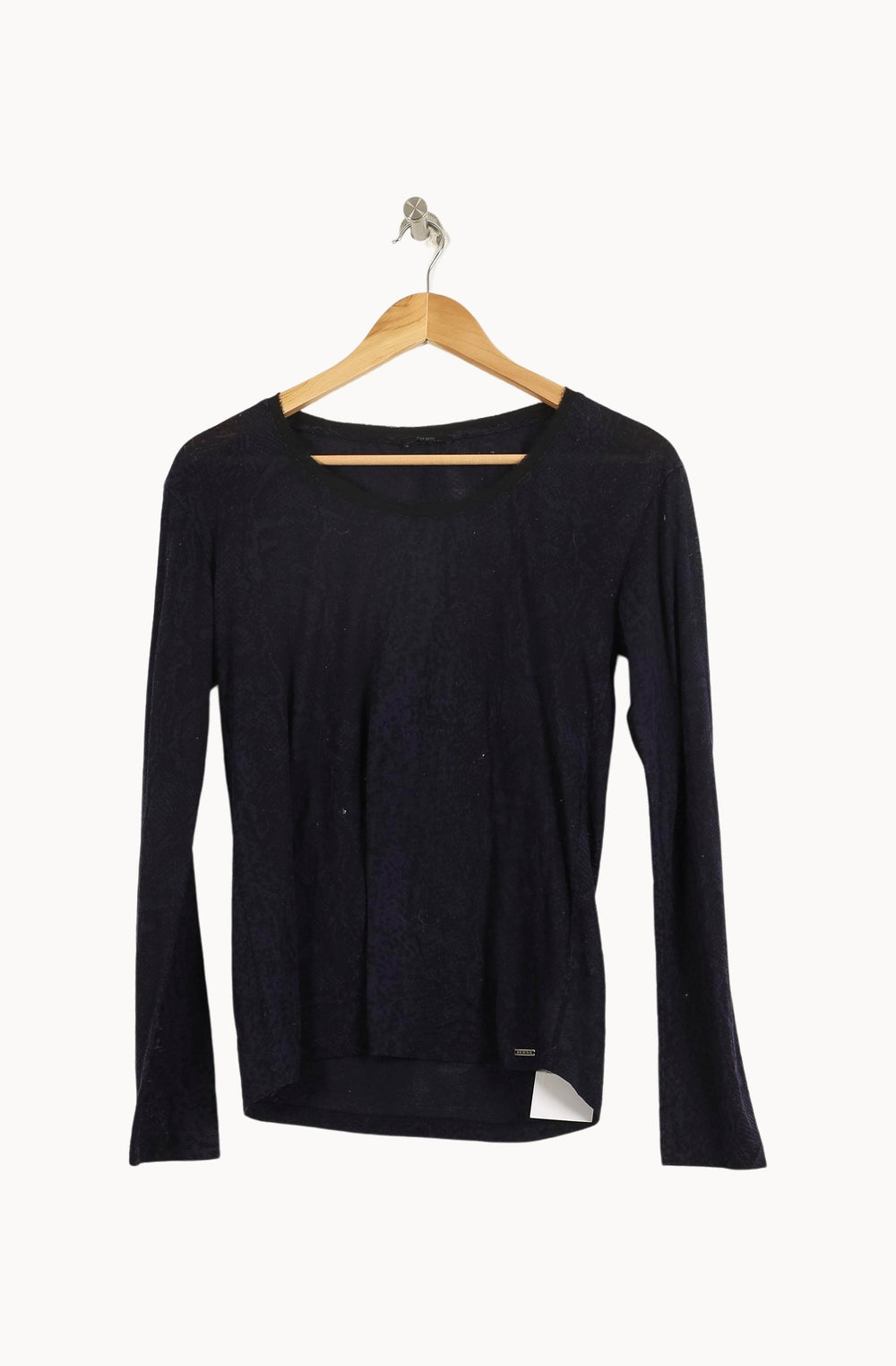 Tee Shirt Manches Longues Bleu - Taille XL/42 de la marque IKKS | PARAD50806 - Vendu par Paradigme - Image 2