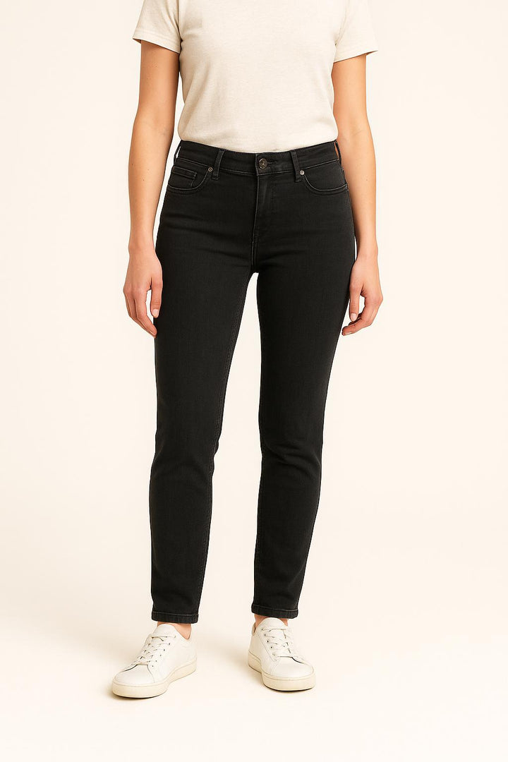 Jean Slim Noir - Taille M/38 de la marque IKKS | PARAD50815 - Vendu par Paradigme - Image 1