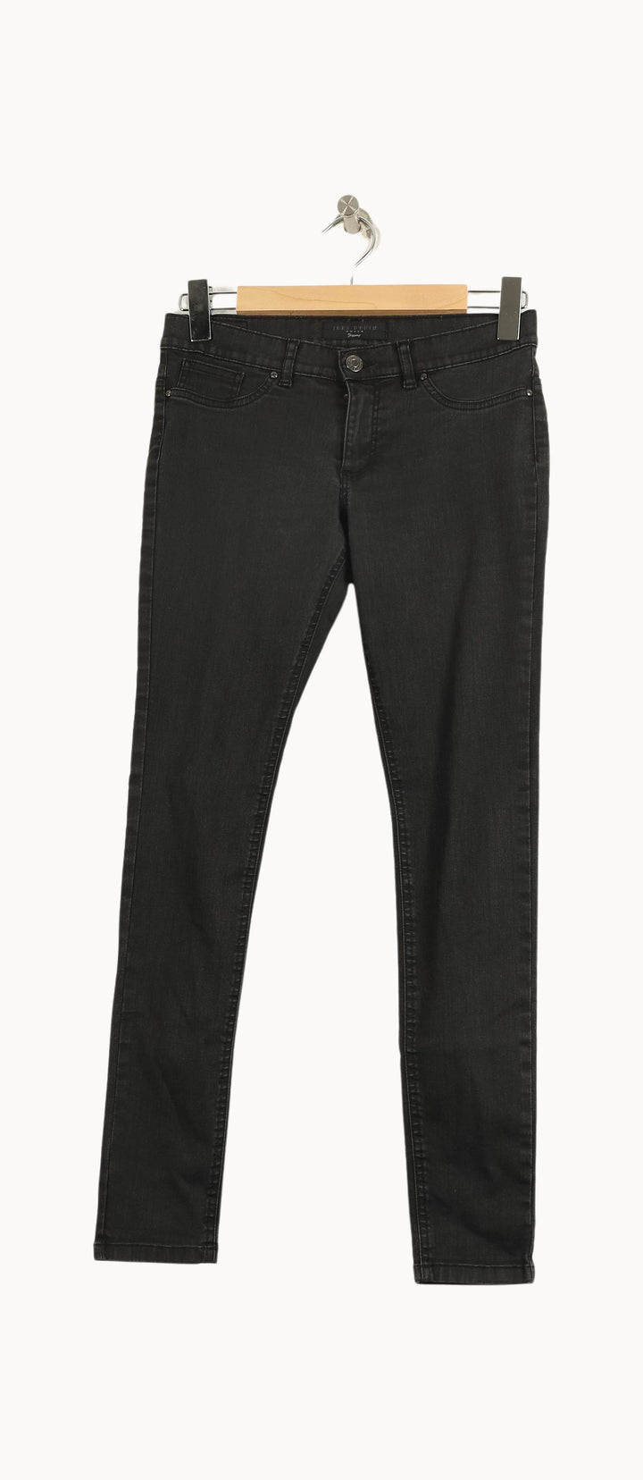 Jean Slim Noir - Taille M/38 de la marque IKKS | PARAD50815 - Vendu par Paradigme - Image 2