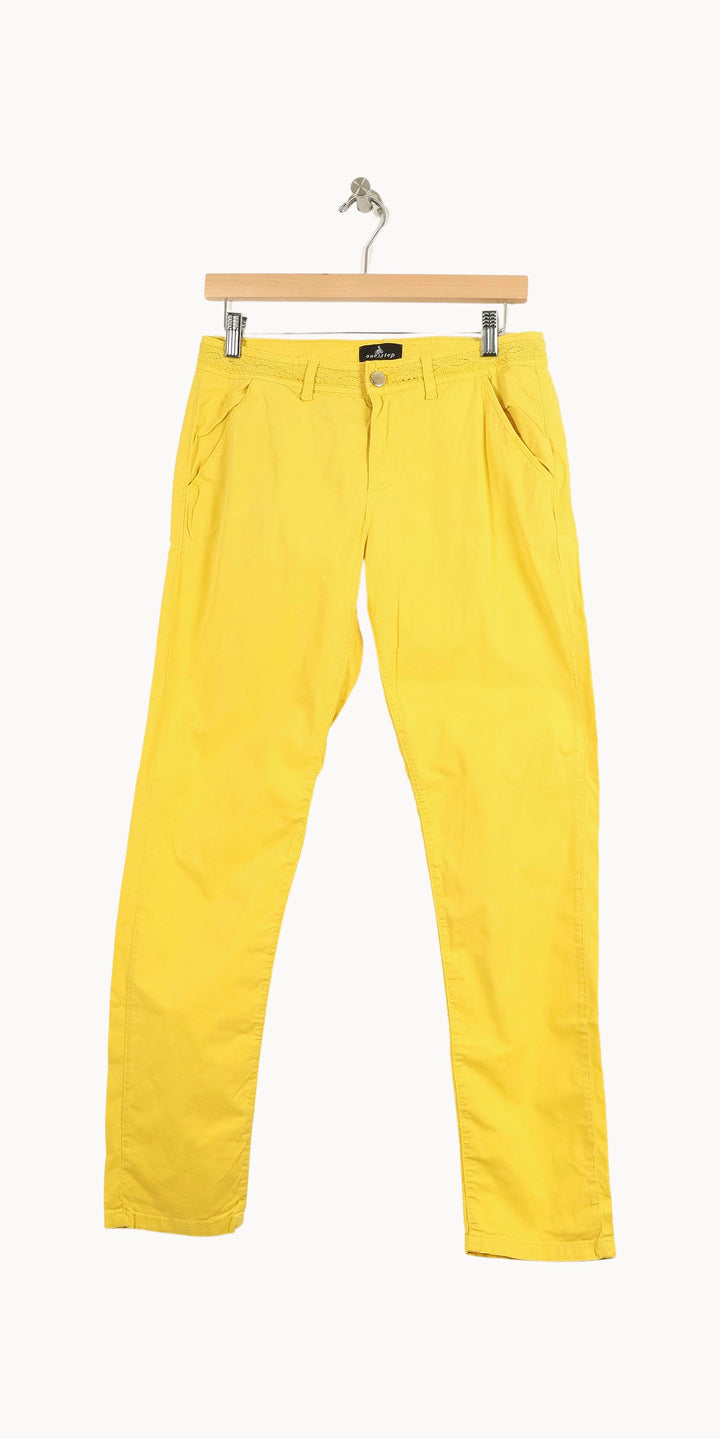 Pantalon Jaune - Taille S/36 de la marque One Step | PARAD50819 - Vendu par Paradigme - Image 2
