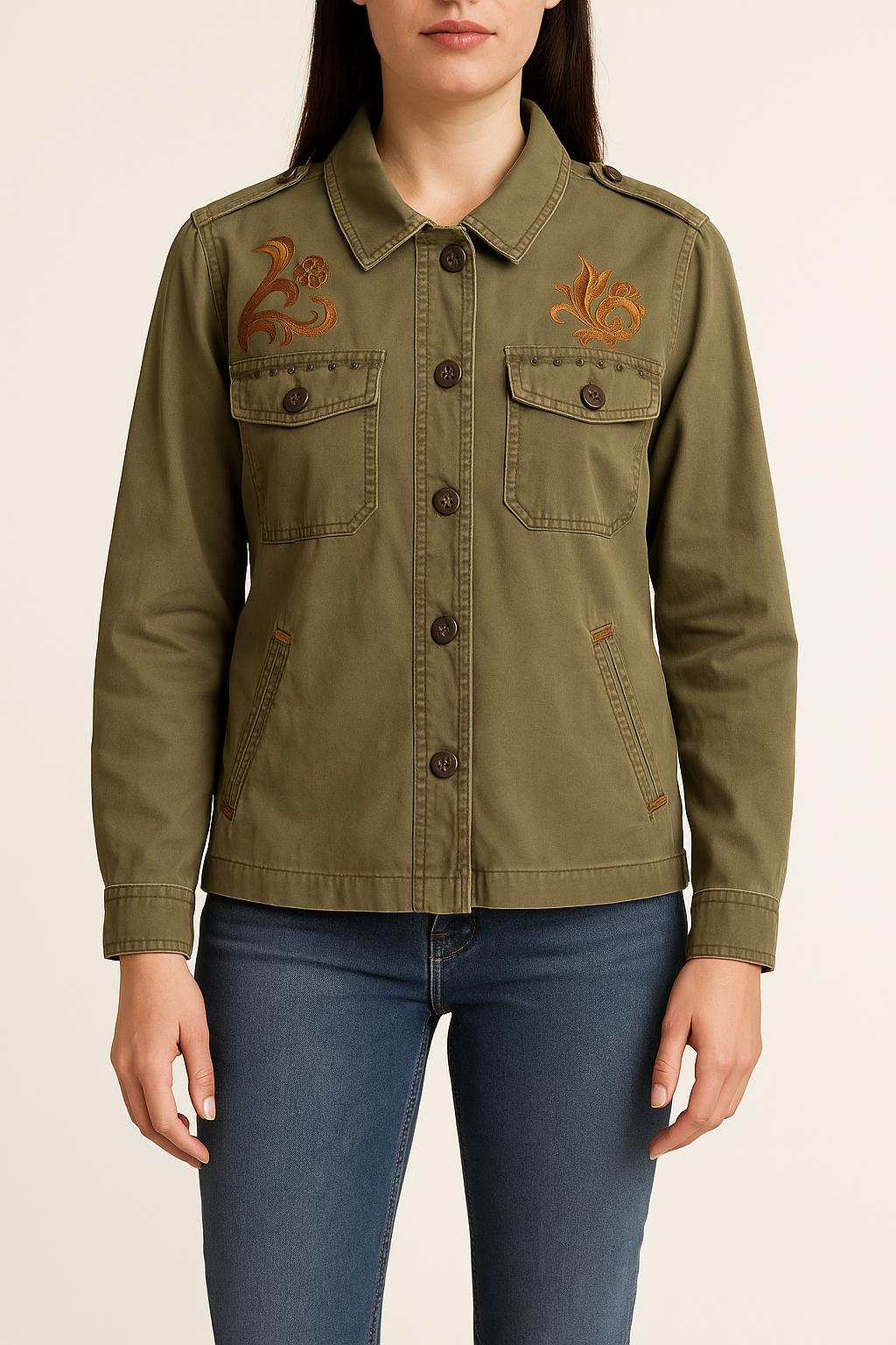 Veste Verte - Taille XS/34 de la marque IKKS | PARAD50820 - Vendu par Paradigme - Image 1