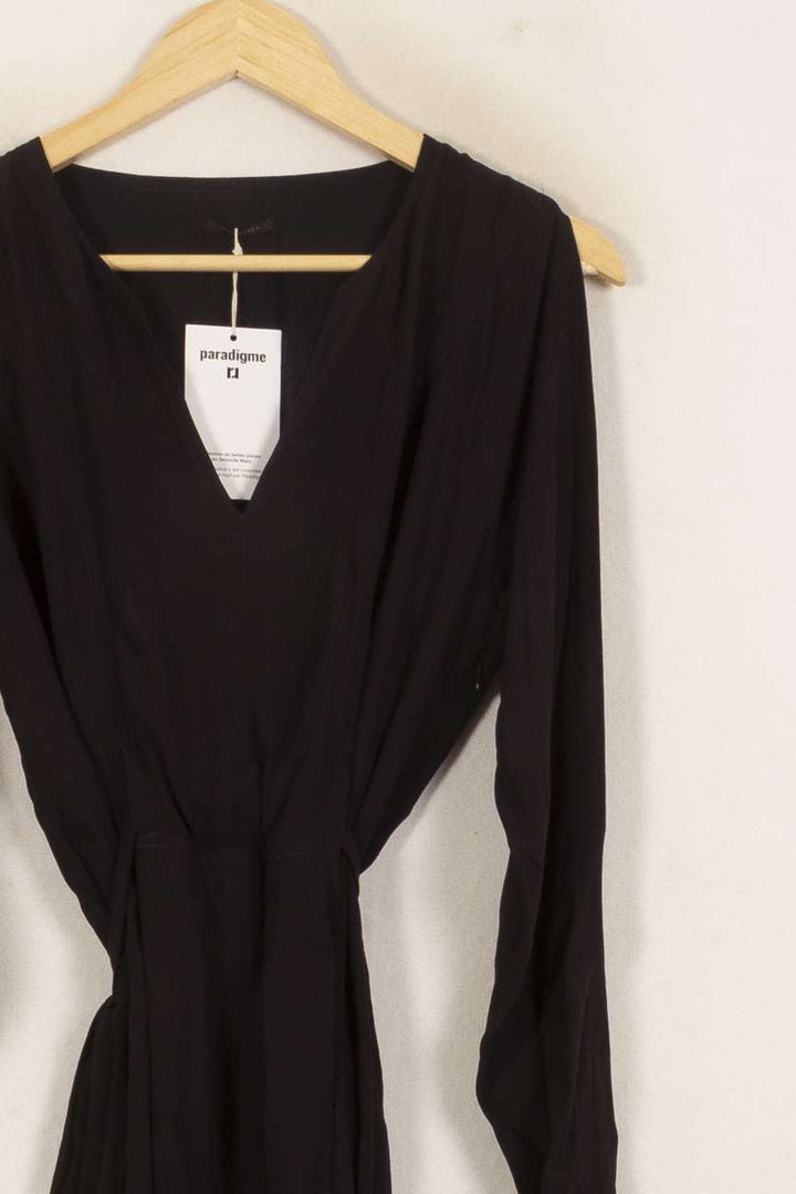 Robe Midi Noire - Taille M/38 de la marque IKKS | PARAD50826 - Vendu par Paradigme - Image 3