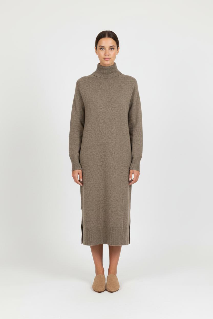Robe Pull Grise - Taille M/38