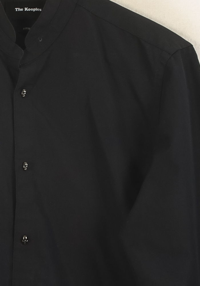 Chemise Noire - Taille M/38 de la marque The Kooples | PARAD50849 - Vendu par Paradigme - Image 3