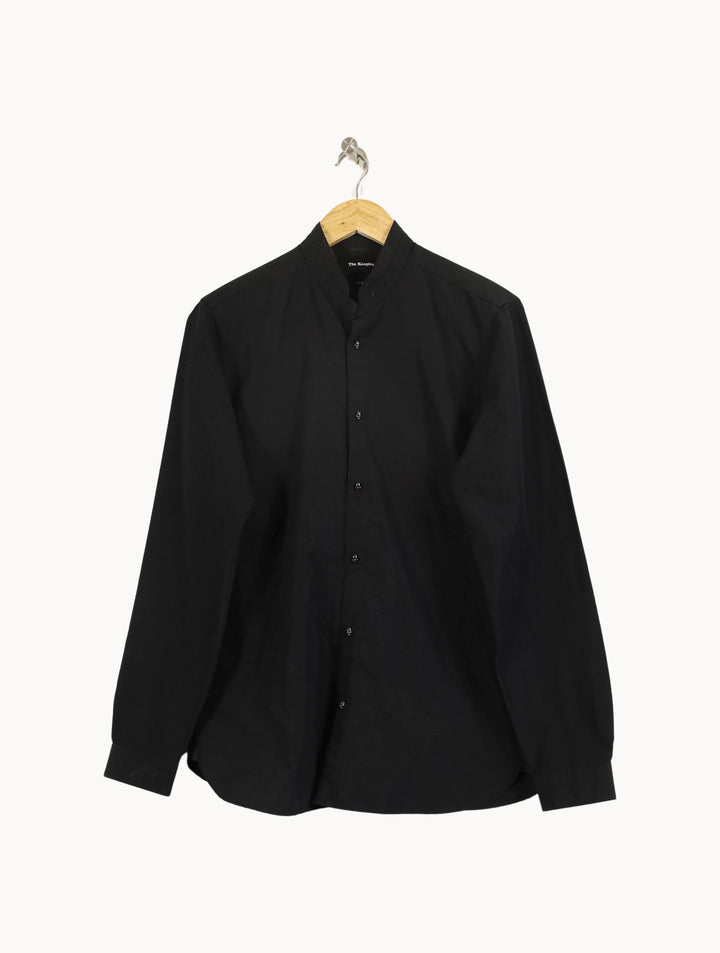Chemise Noire - Taille M/38 de la marque The Kooples | PARAD50849 - Vendu par Paradigme - Image 2