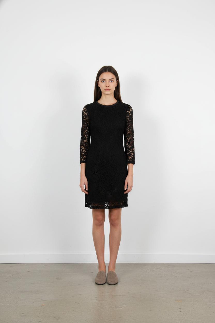 Robe Dentelle Noire - Taille M/38