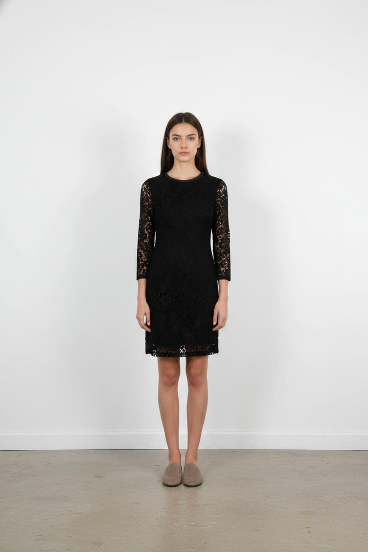 Robe Dentelle Noire - Taille M/38