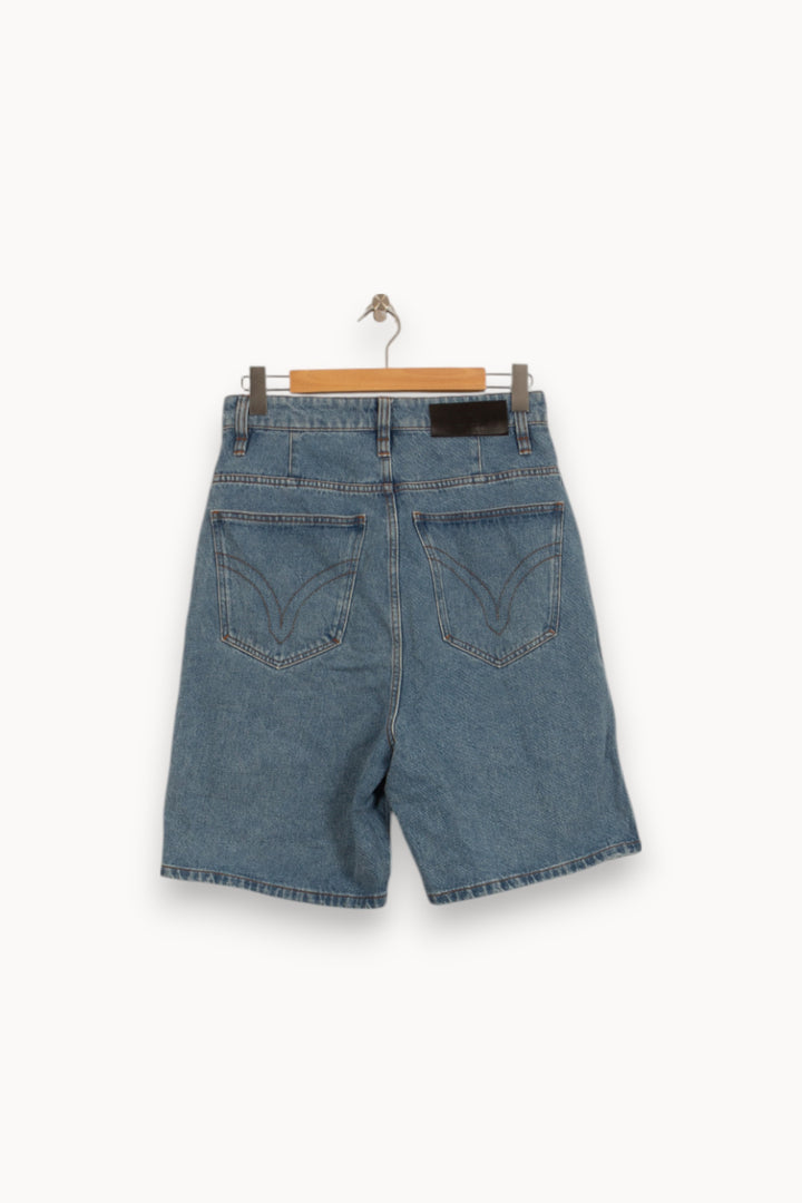 Short en Jean Bleu - Taille L/40 de la marque Ami Paris | PARAD50859 - Vendu par Paradigme - Image 4