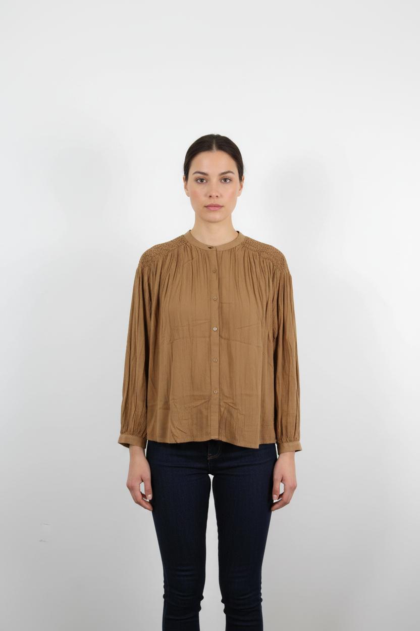 Blouse Marron - Taille M/38