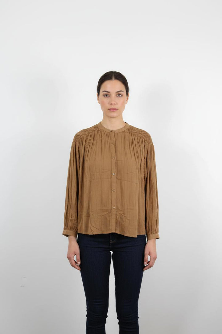 Blouse Marron - Taille M/38