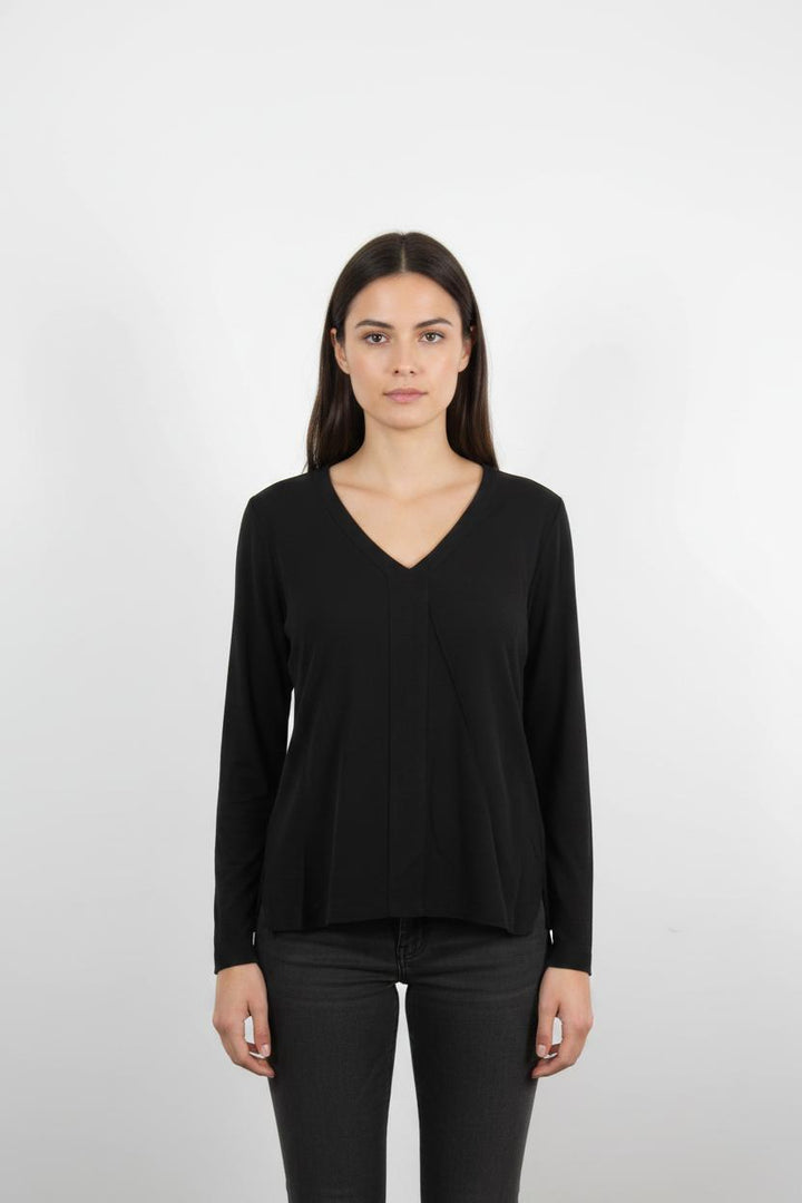Blouse Noire - Taille S/36