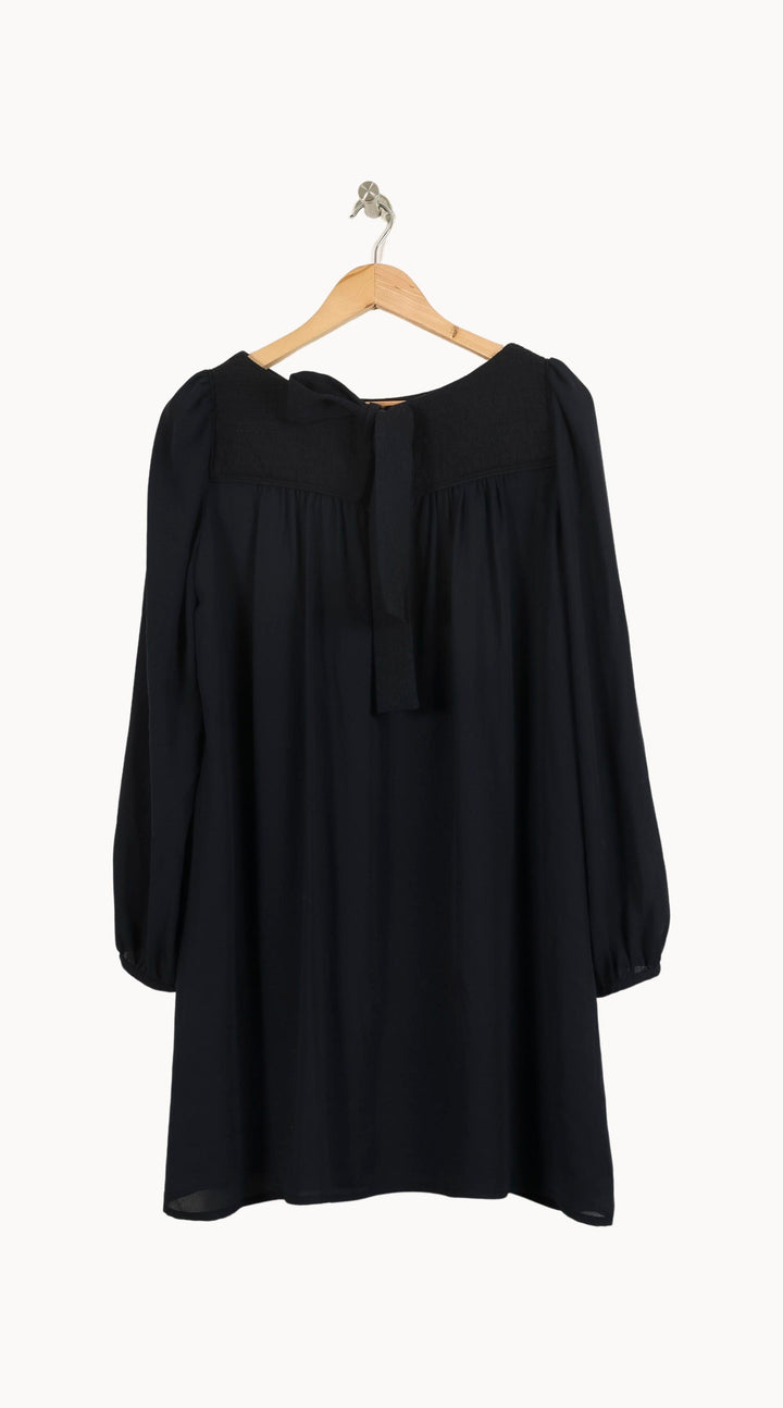 Robe Midi Bleue - Taille L/40 de la marque Claudie Pierlot | PARAD50890 - Vendu par Paradigme - Image 4