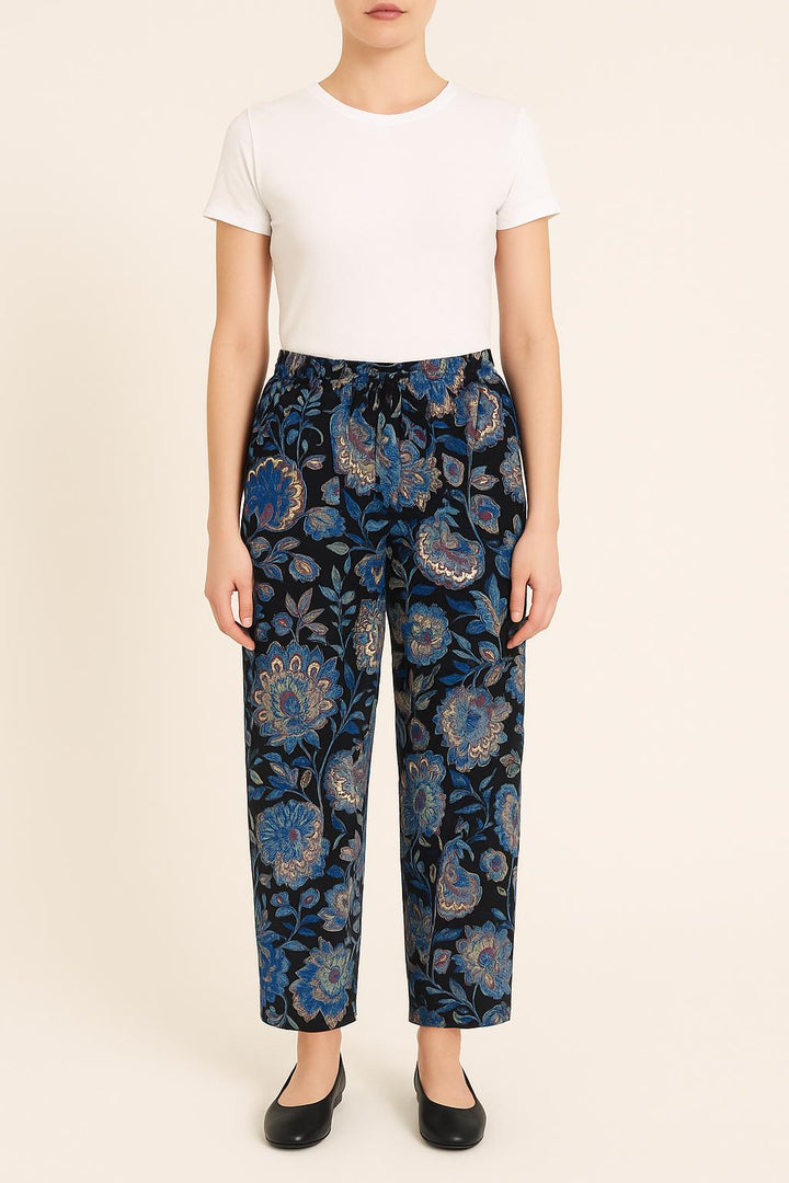 Pantalon Large Multicolore - Taille L/40 de la marque La Fée Maraboutée | PARAD50891 - Vendu par Paradigme - Image 1