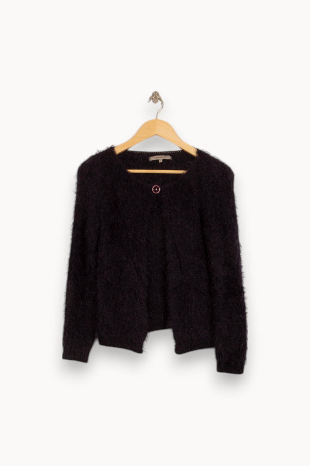 Gilet Violet - Taille S/36 de la marque La Fée Maraboutée | PARAD50898 - Vendu par Paradigme - Image 2