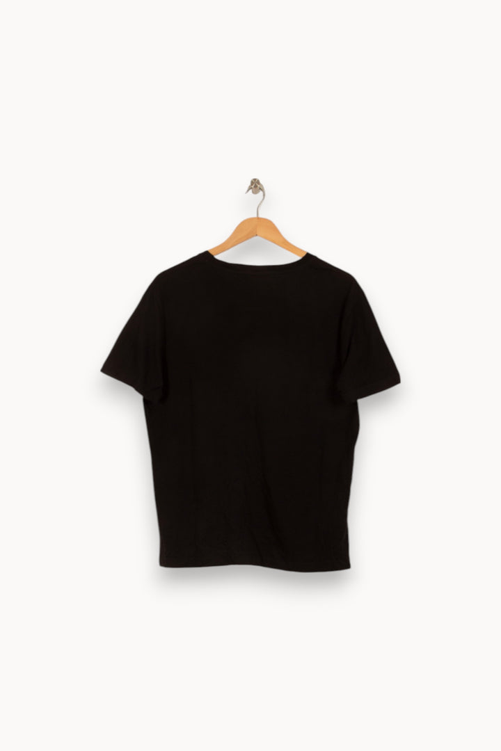 Tee-shirt Noir et Blanc - Taille L/40 de la marque Sandro | PARAD50900 - Vendu par Paradigme - Image 4