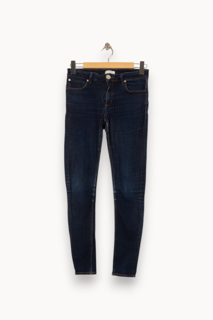Jean Skinny Bleu - Taille L/40 de la marque Sandro | PARAD50914 - Vendu par Paradigme - Image 2