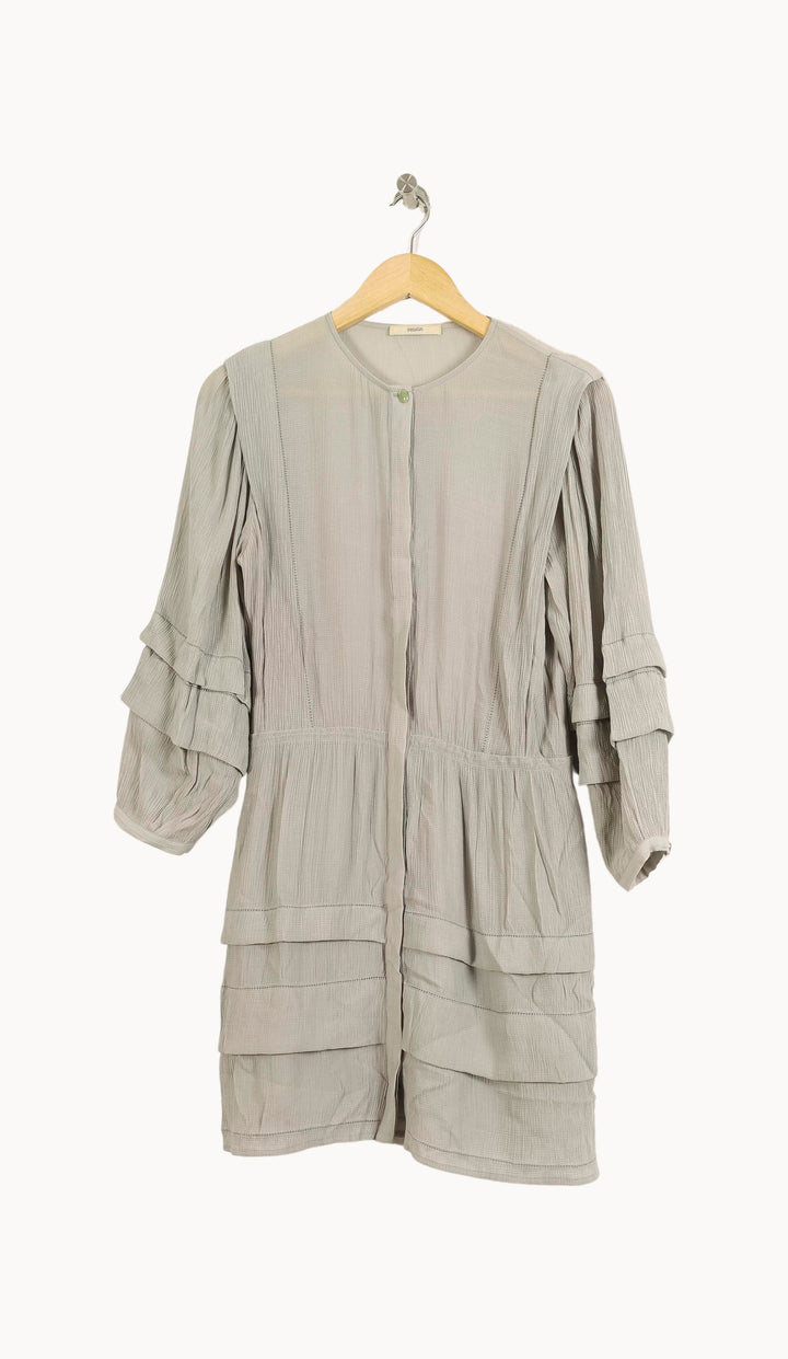 Robe Courte Grise - Taille S/36 de la marque Sessùn | PARAD50916 - Vendu par Paradigme - Image 2