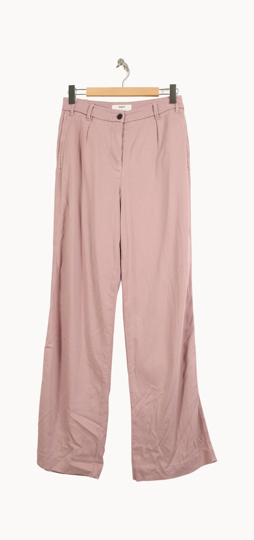 Pantalon Large Violet - Taille S/36 de la marque ba&sh | PARAD50920 - Vendu par Paradigme - Image 2