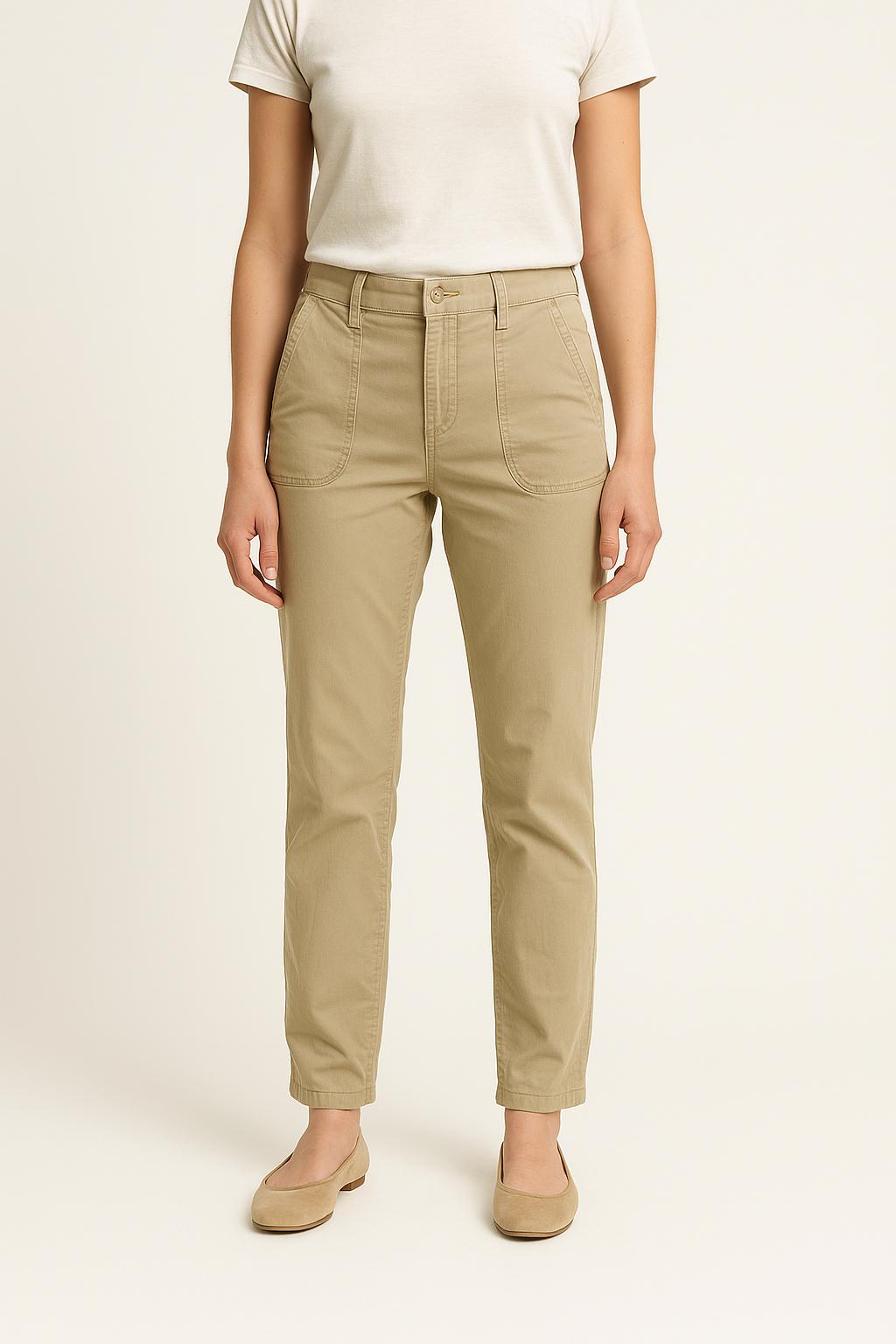 Pantalon Beige - Taille XS/34 de la marque Comptoir des Cotonniers | PARAD50926 - Vendu par Paradigme - Image 1