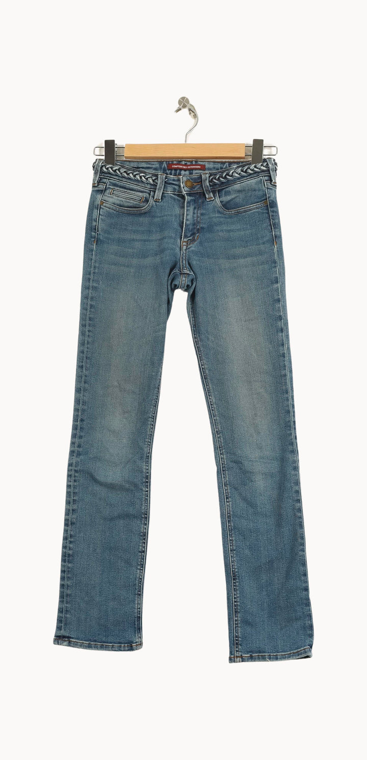 Jean Bleu - Taille XS/34 de la marque Comptoir des Cotonniers | PARAD50931 - Vendu par Paradigme - Image 2