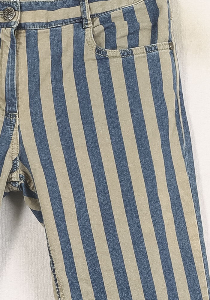 Jean Beige et Bleu - Taille XS/34 de la marque Comptoir des Cotonniers | PARAD50934 - Vendu par Paradigme - Image 3