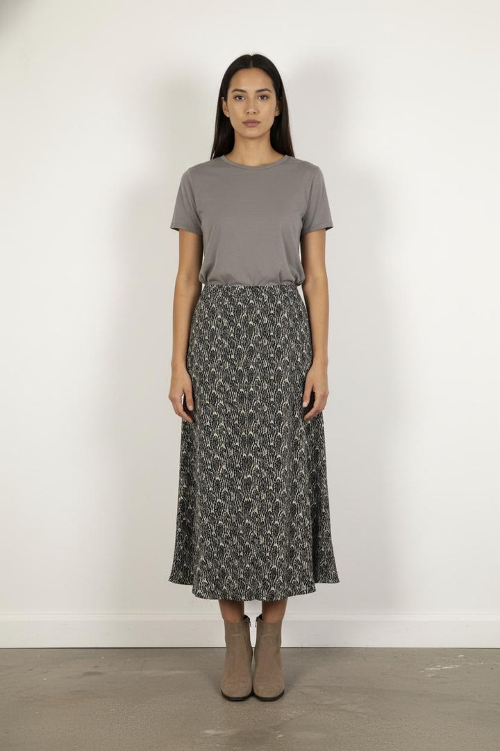 Jupe Longue Noire et Blanche - Taille XS/34