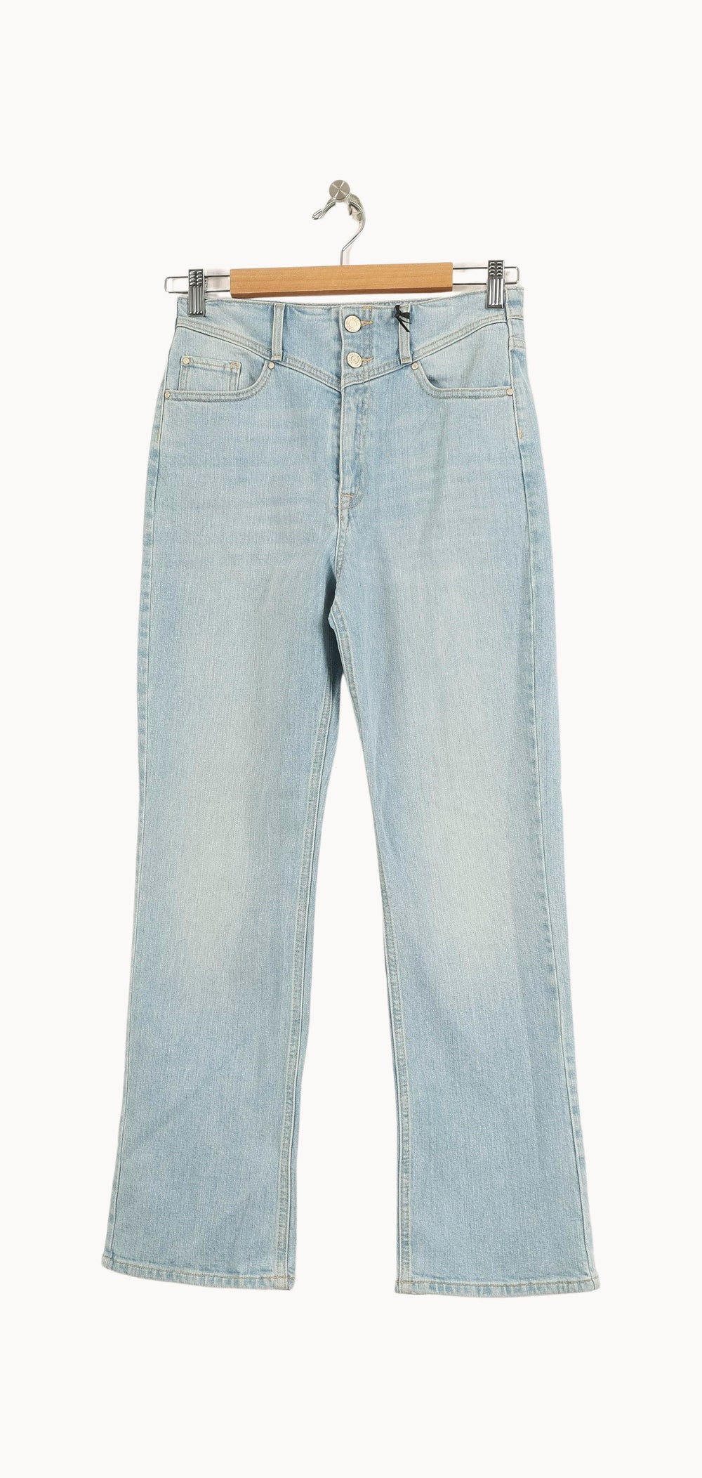 Jean Droit Bleu Clair - Taille XS/34 de la marque IKKS | PARAD50944 - Vendu par Paradigme - Image 2