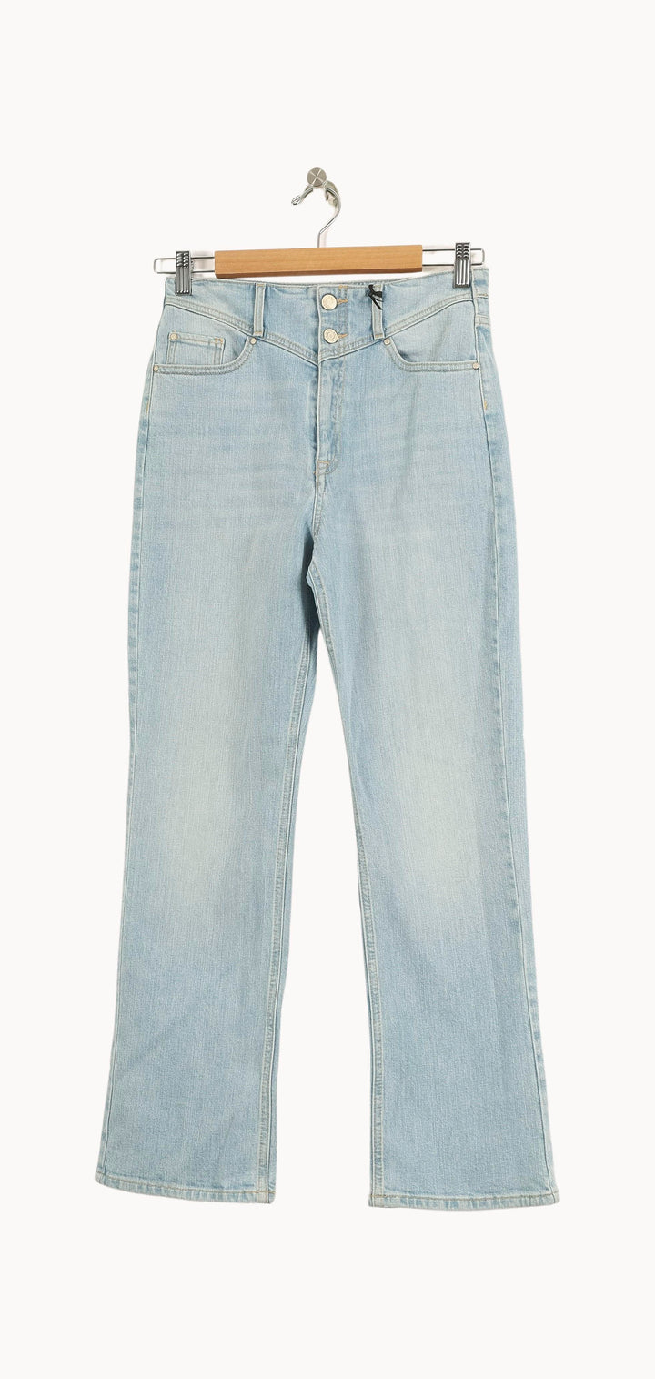 Jean Droit Bleu Clair - Taille XS/34 de la marque IKKS | PARAD50944 - Vendu par Paradigme - Image 2