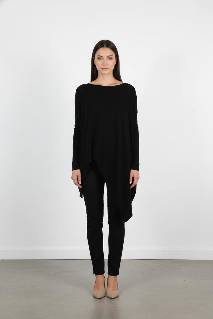 Robe Asymétrique Noire - Taille M/38