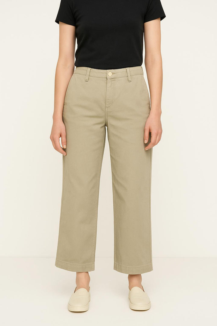 Pantalon Large Beige - Taille XS/34 de la marque Lee | PARAD50948 - Vendu par Paradigme - Image 1