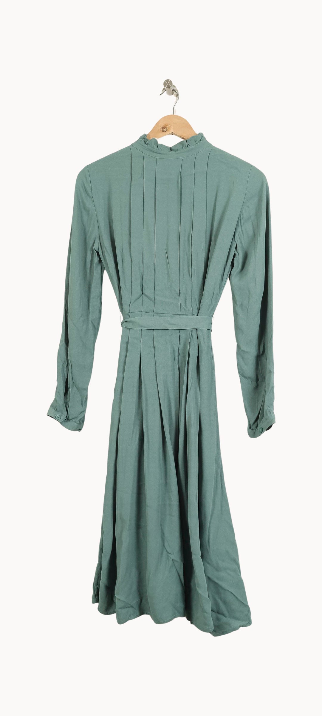 Robe Chemise Verte - Taille M/38 de la marque Comptoir des Cotonniers | PARAD50952 - Vendu par Paradigme - Image 4