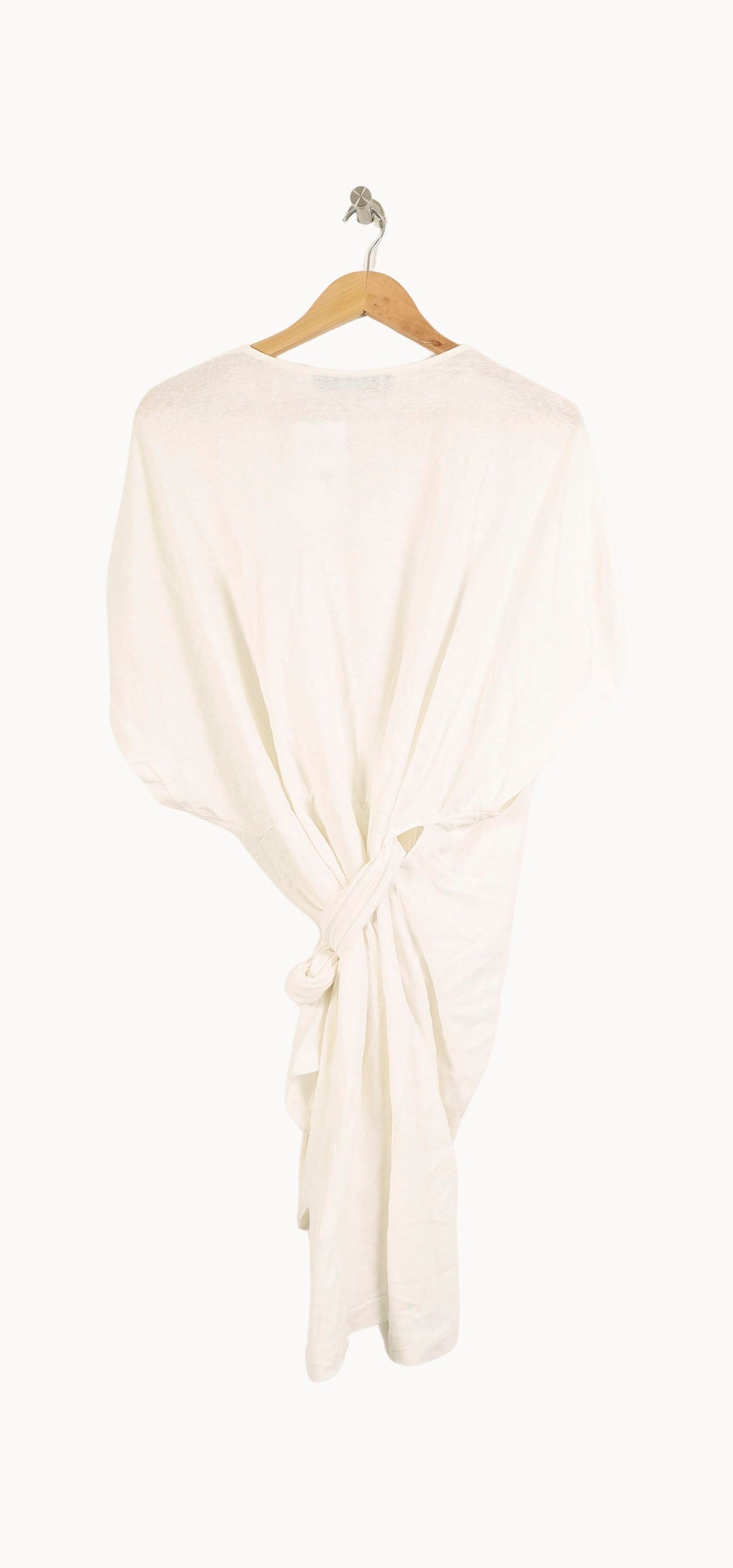 Robe Cache-Cœur Blanche - Taille M/38 de la marque IRO | PARAD50957 - Vendu par Paradigme - Image 4