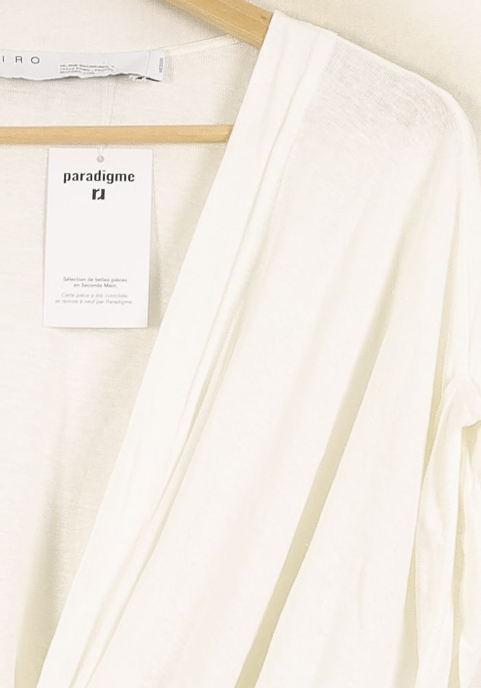 Robe Cache-Cœur Blanche - Taille M/38 de la marque IRO | PARAD50957 - Vendu par Paradigme - Image 3