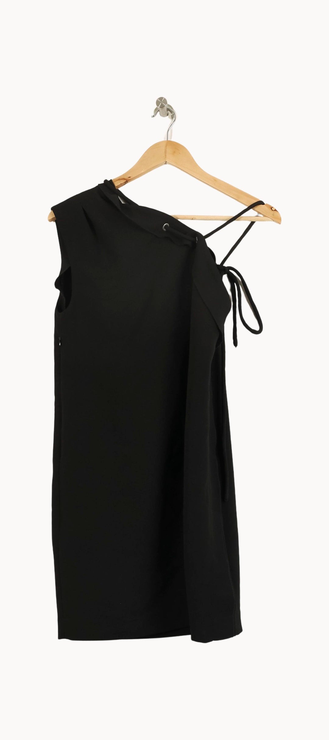 Robe Asymétrique Noire - Taille M/38 de la marque IRO | PARAD50958 - Vendu par Paradigme - Image 4