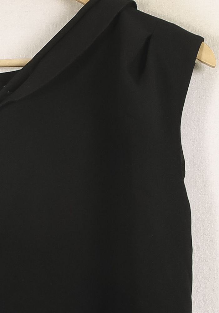 Robe Asymétrique Noire - Taille M/38 de la marque IRO | PARAD50958 - Vendu par Paradigme - Image 3