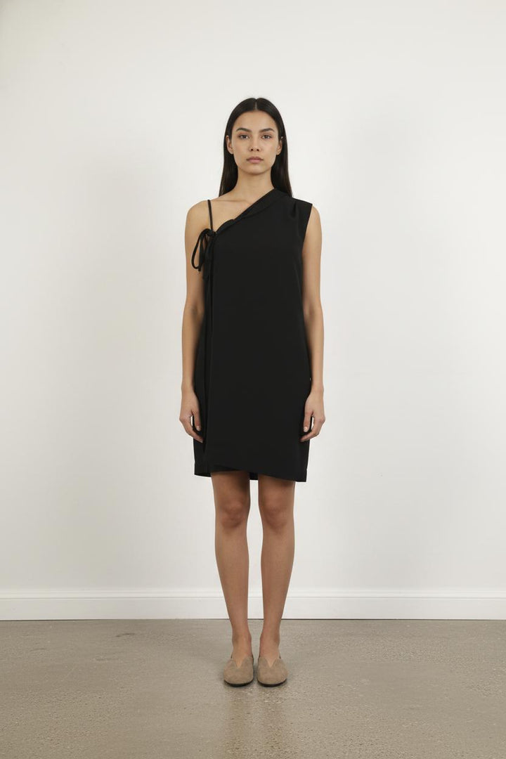 Robe Asymétrique Noire - Taille M/38