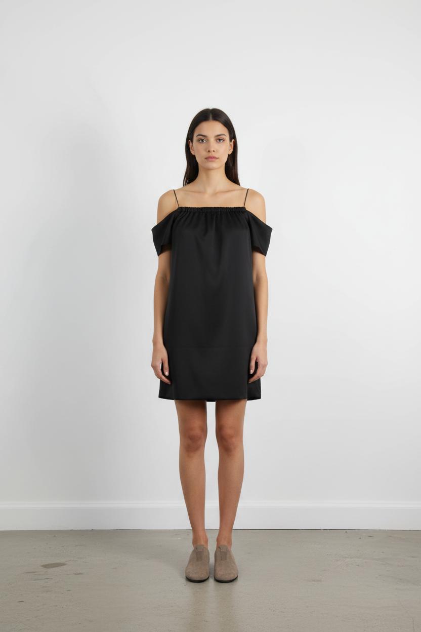 Robe Courte Noire et Blanche - Taille S/36