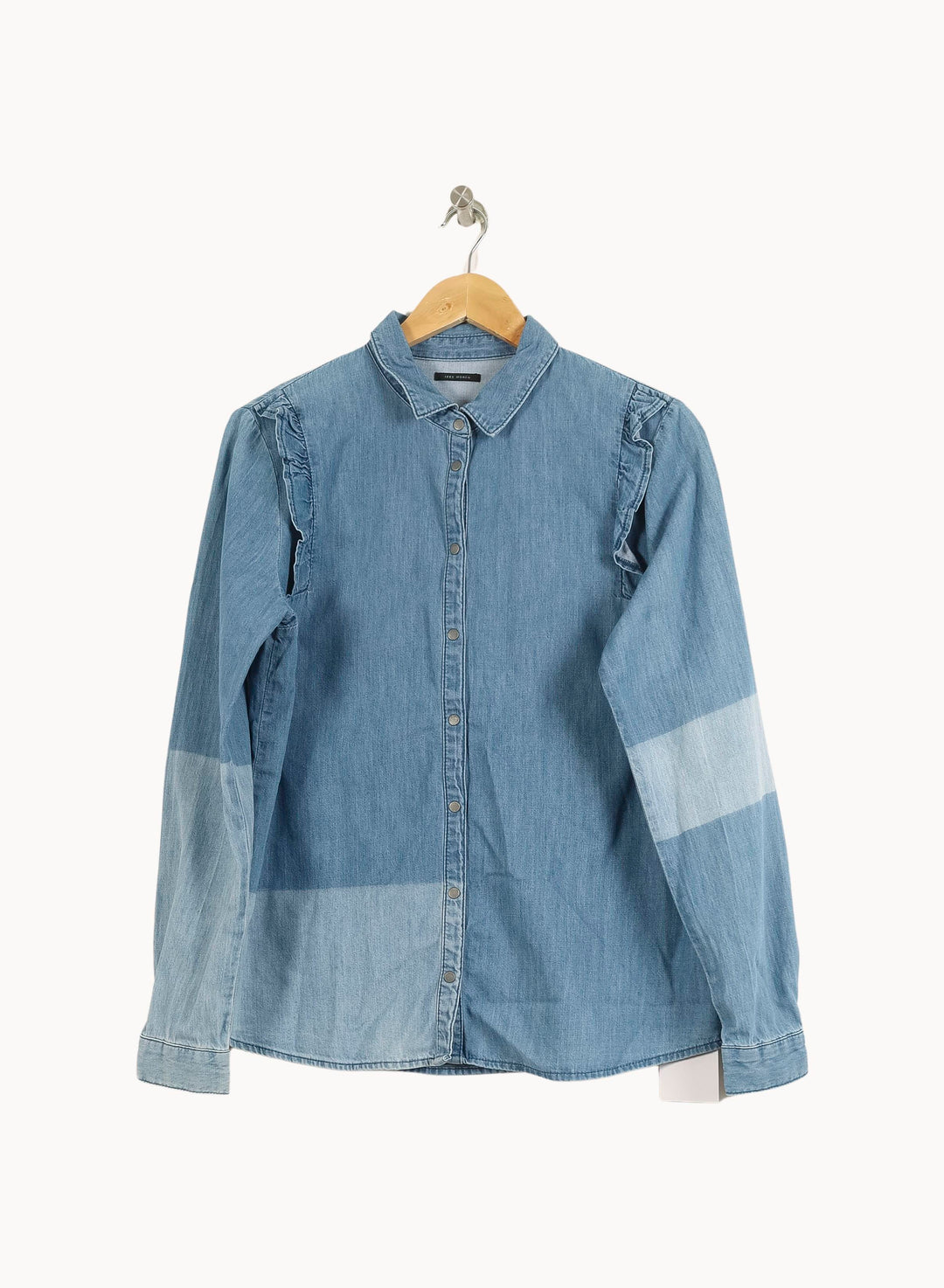 Chemise en Jean Bleue - Taille L/40 de la marque IKKS | PARAD50964 - Vendu par Paradigme - Image 2