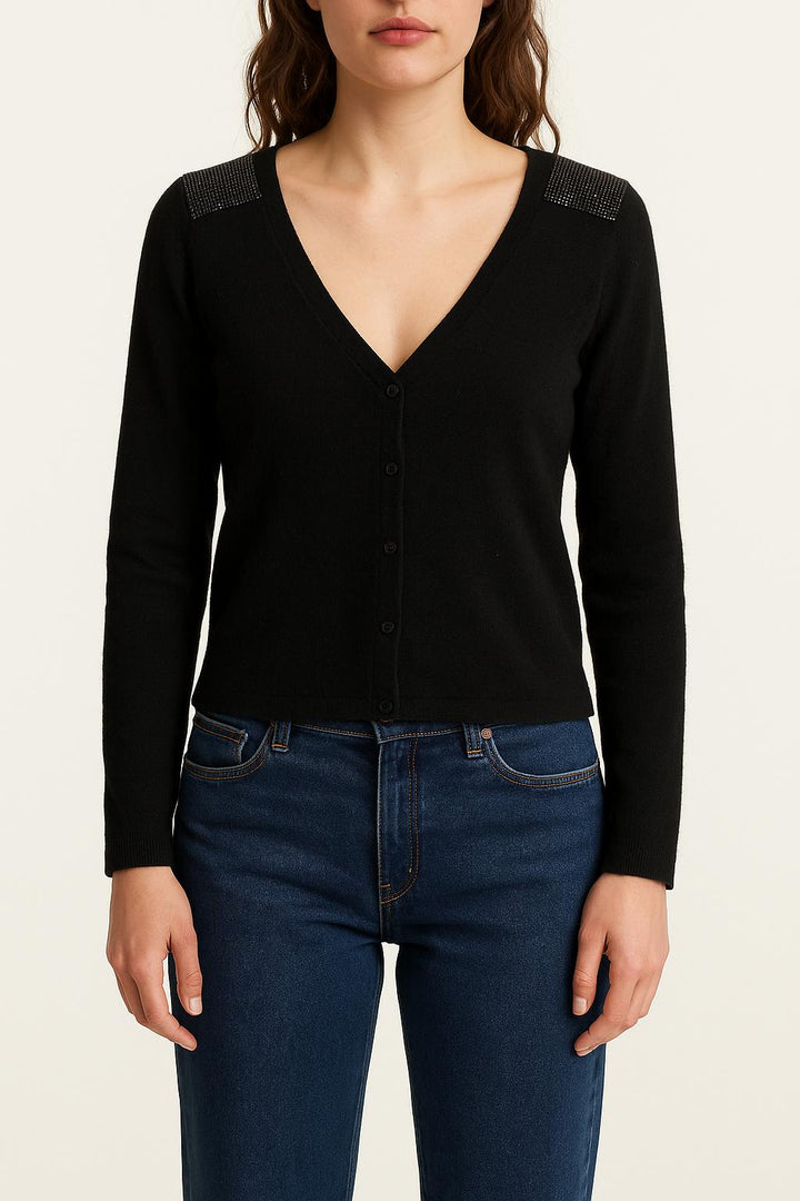 Gilet Noir - Taille M/38 de la marque IKKS | PARAD50966 - Vendu par Paradigme - Image 1