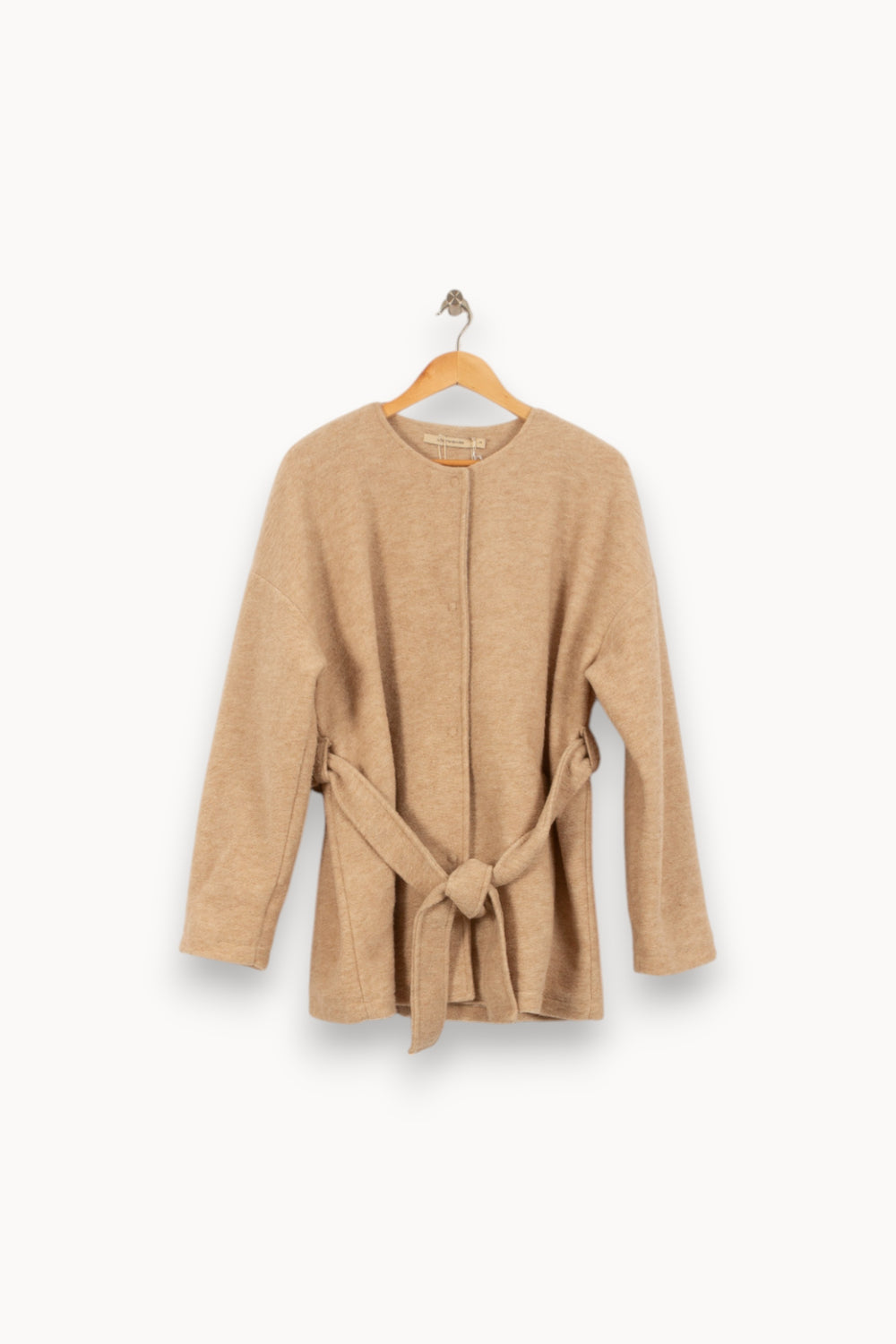 Manteau Beige - Taille L/40 de la marque La Fée Maraboutée | PARAD50982 - Vendu par Paradigme - Image 2