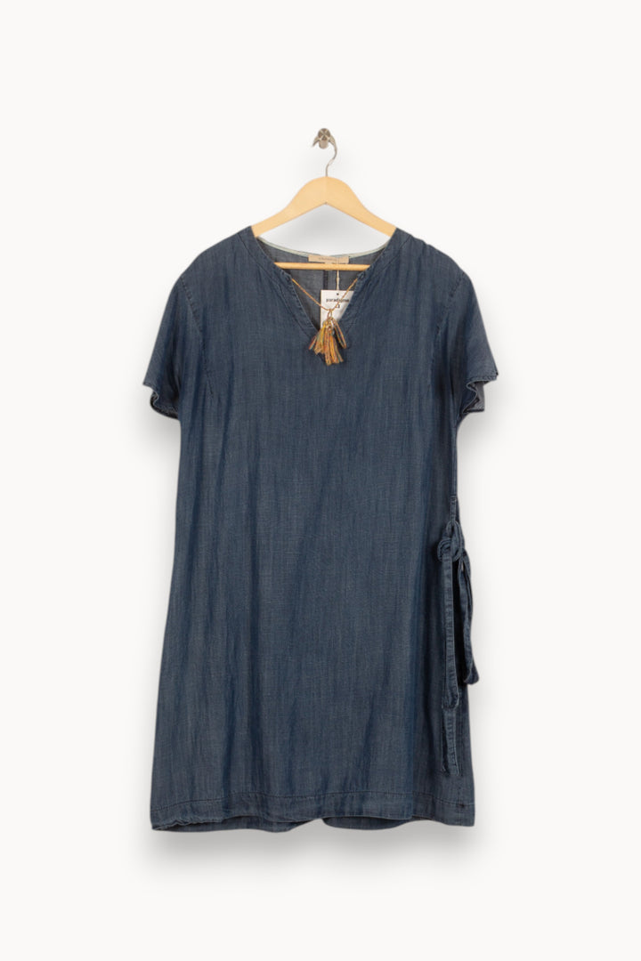 Robe Bleu - Taille S/36 de la marque La Fée Maraboutée | PARAD50984 - Vendu par Paradigme - Image 2