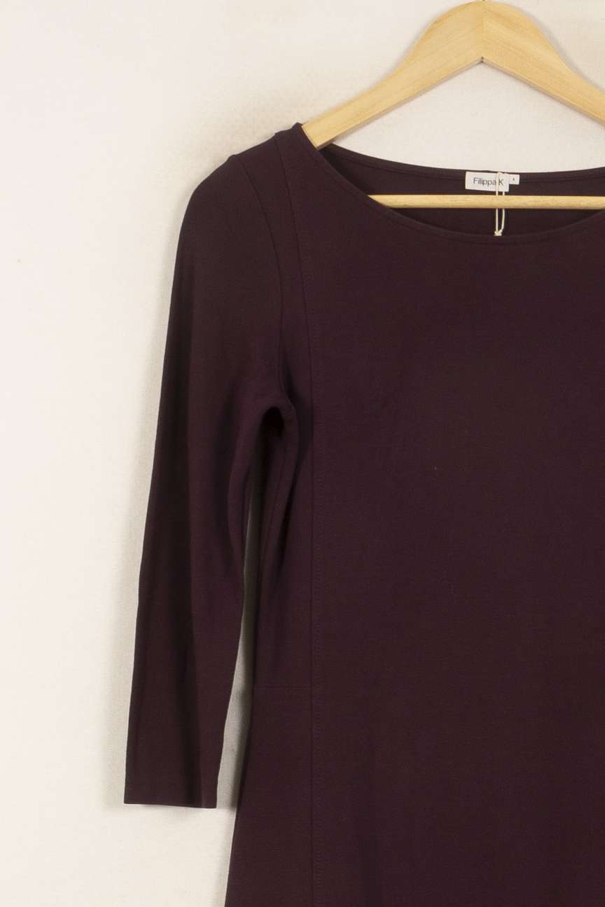 Robe Droite Violette - Taille S/36 de la marque Filippa K | PARAD50999 - Vendu par Paradigme - Image 3