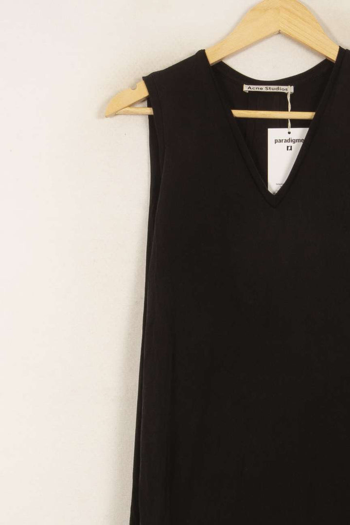 Robe Midi Noire - Taille XS/34 de la marque Acne Studios | PARAD51003 - Vendu par Paradigme - Image 3