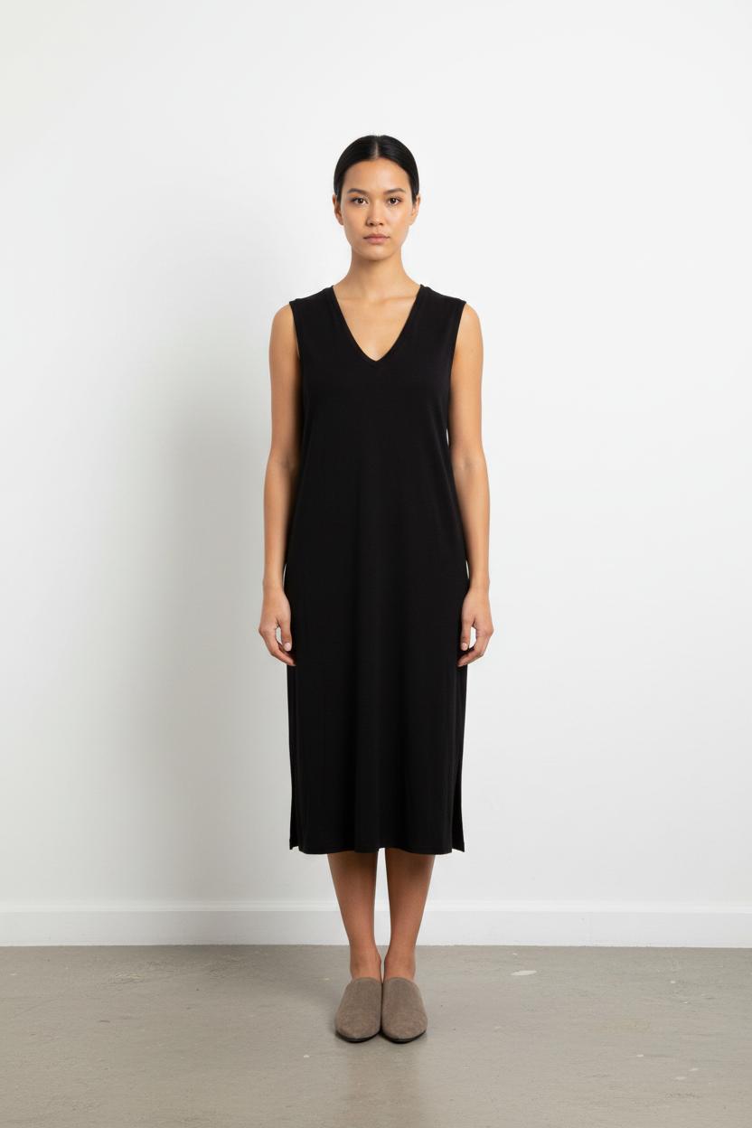 Robe Midi Noire - Taille XS/34