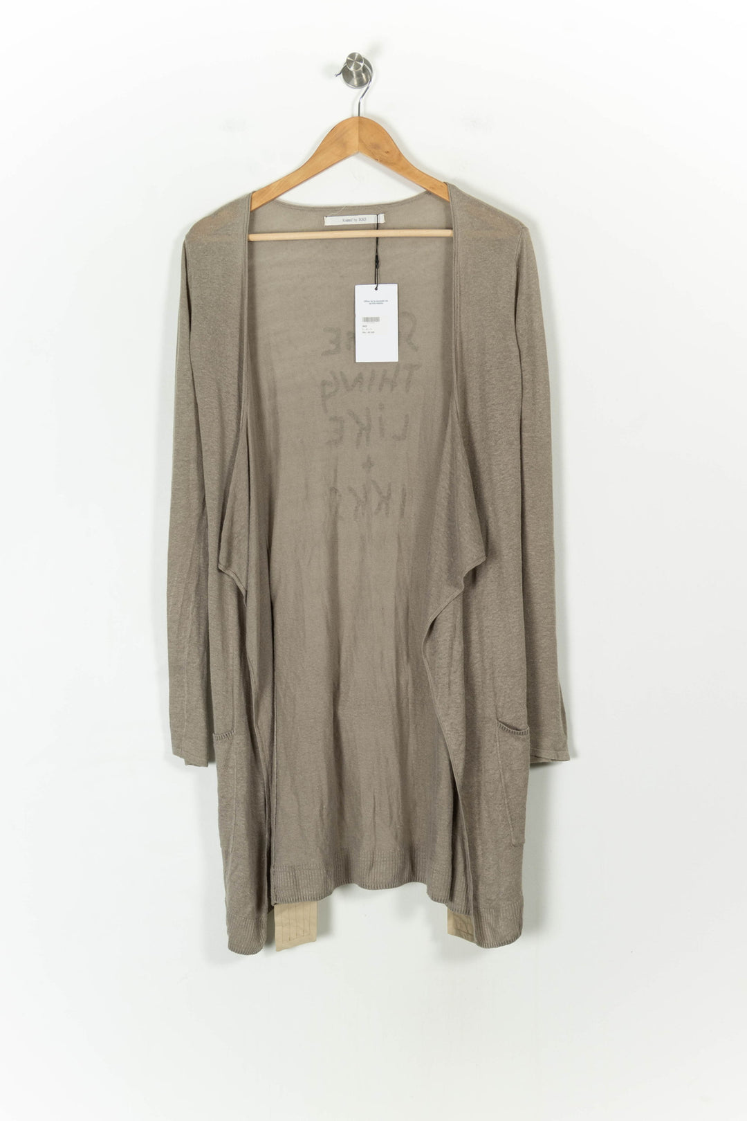 Cardigan Marron - Taille S/36 de la marque IKKS | PARAD51232 - Vendu par Paradigme - Image 2