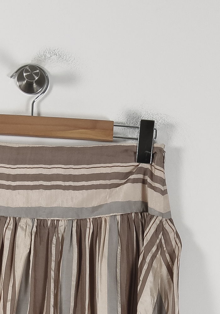 Jupe Midi Beige et Marron - Taille L/40 de la marque Maison 123 | PARAD51249 - Vendu par Paradigme - Image 3