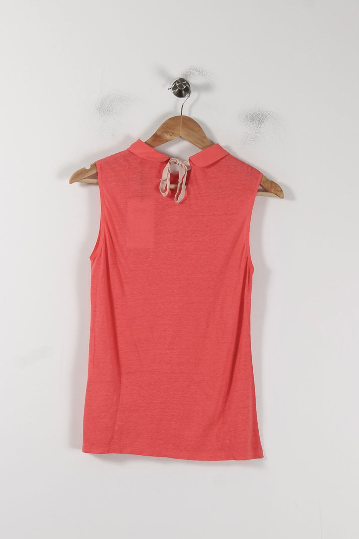 Débardeur Orange - Taille S/36 de la marque Des petits hauts | PARAD51252 - Vendu par Paradigme - Image 4